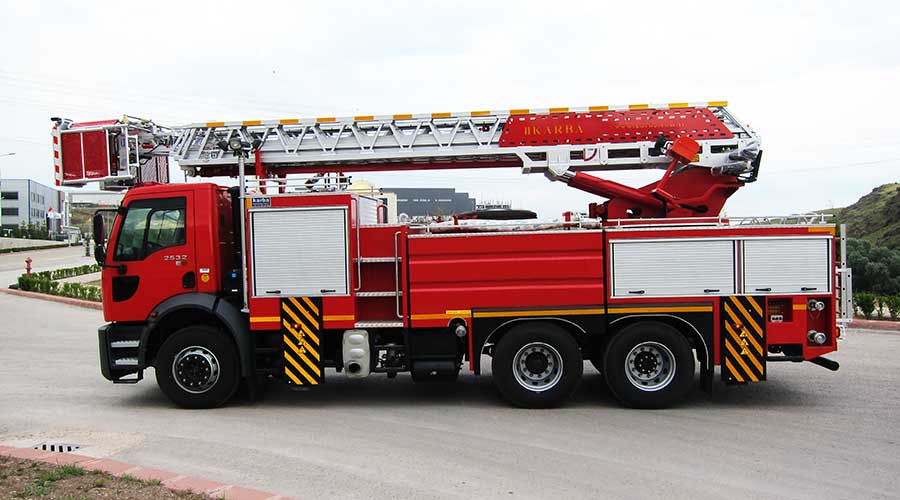 merdivenli itfaiye araci 21