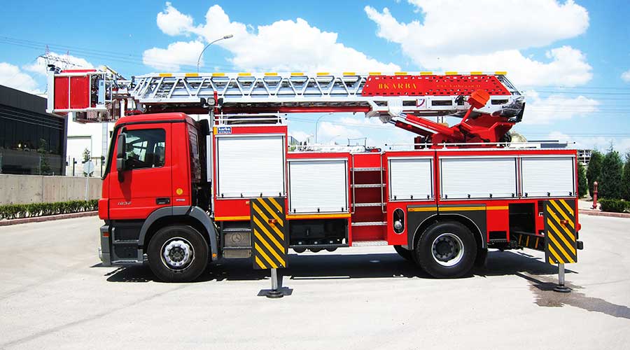 merdivenli itfaiye araci 22